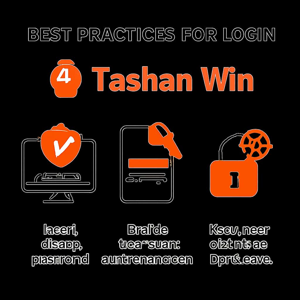 Diagram illustrating best practices for secure login.