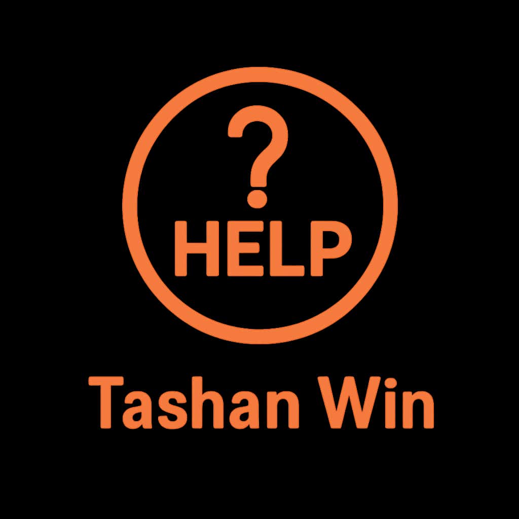 Icon indicating assistance for Tashan Win Help.