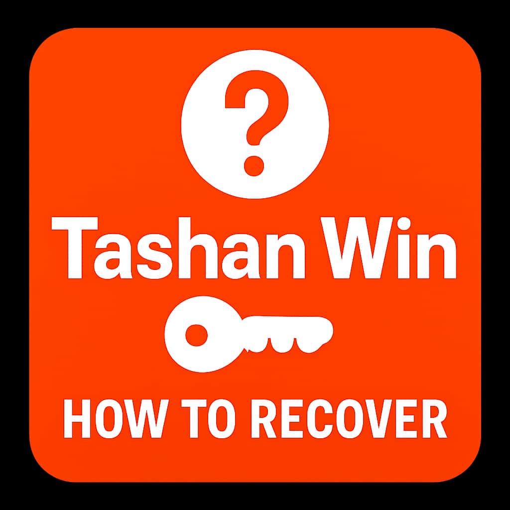 Icon representing Tashan Win account recovery.