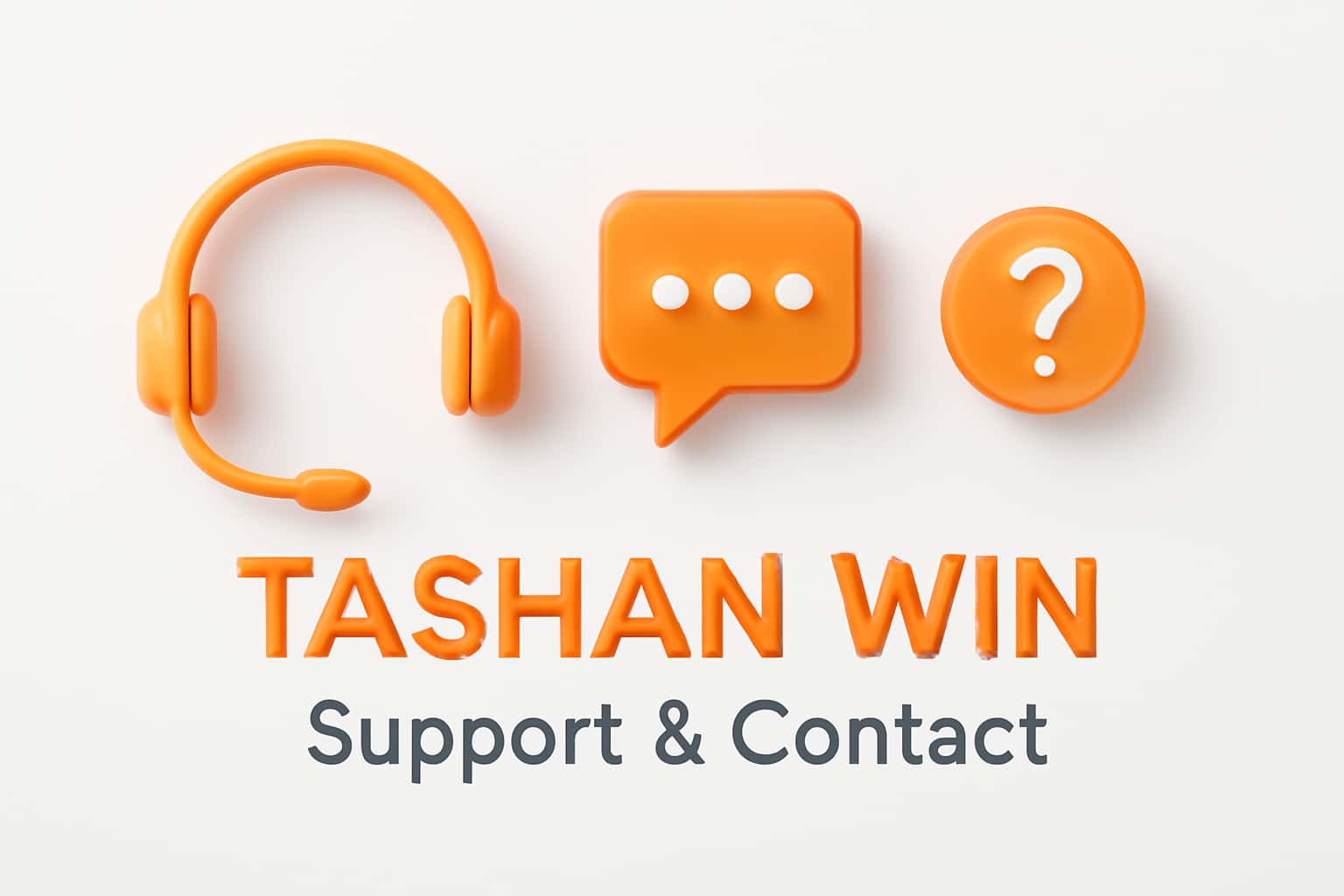 Tashan Win Support & Contact Interface