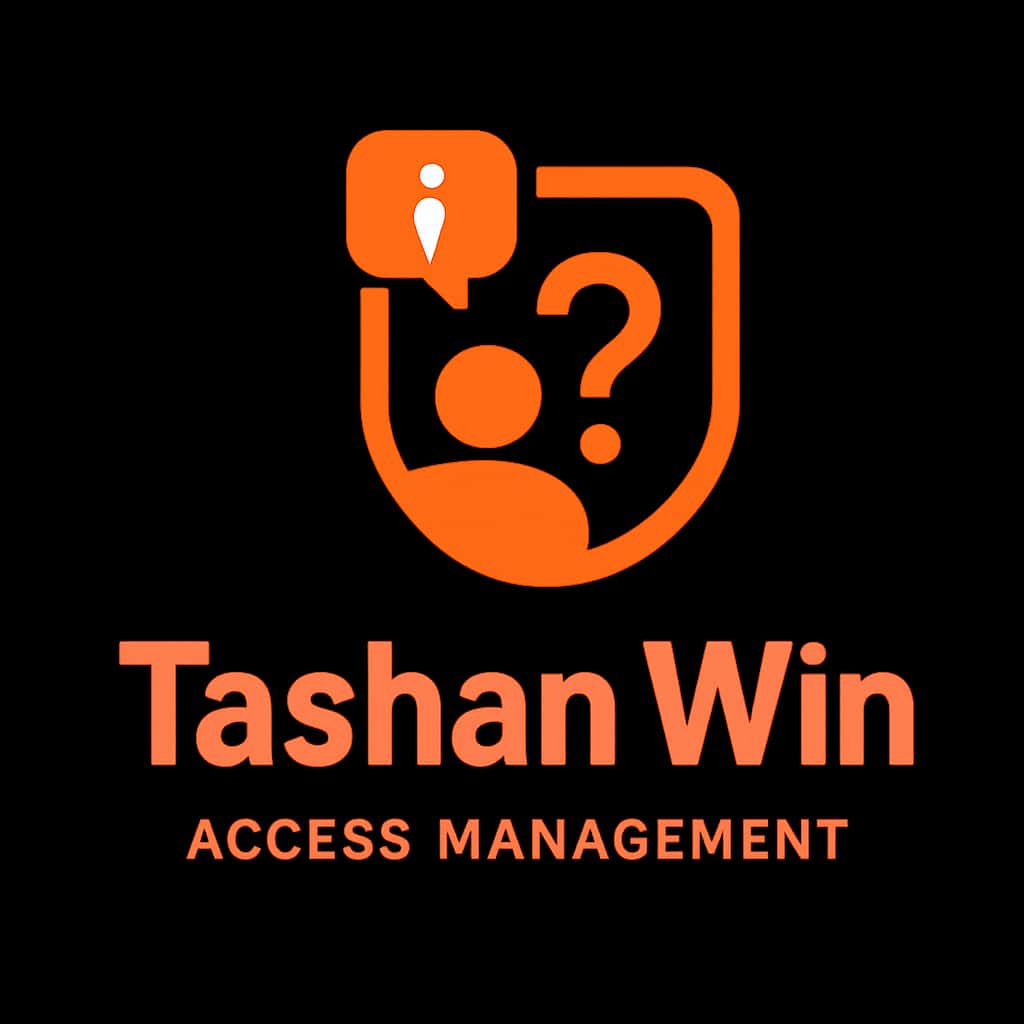 An icon symbolizing secure access management for Tashan Win.